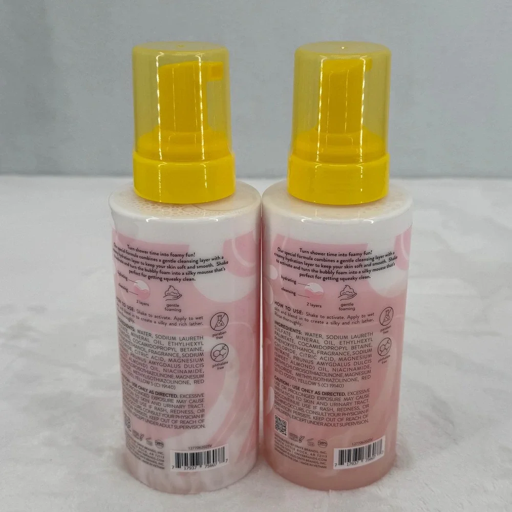 New 2pk Onyx Professional Very Berry Foaming Body Wash 16.2oz Strawberry & Cream